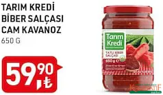 TARIM KREDİ BİBER SALÇASI CAM KAVANOZ 650 G TARIM KREDİ BİBER SALÇASI CAM KAVANOZ 650 G